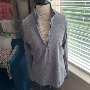 Nike Half Zip Dry Fit Pullover - Large